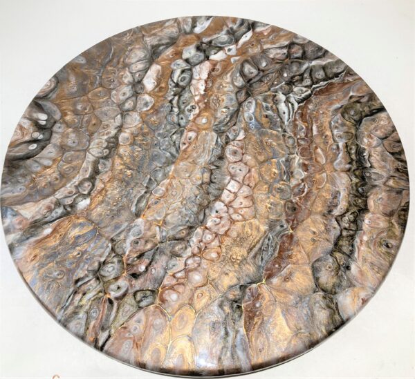 Lazy Susan - Earth Tones (Faceted)