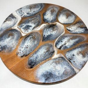 Lazy Susan - River Rocks (Clear)