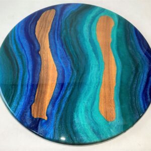 Lazy Susan - River Table (Blue)