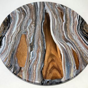 Lazy Susan - River Table (Earth Tones)