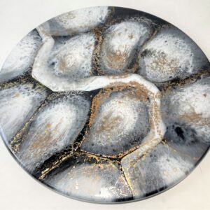 Lazy Susan - River Rocks (Black)