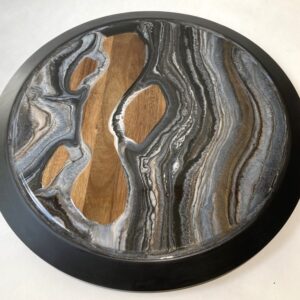 Black Rim Lazy Susan
